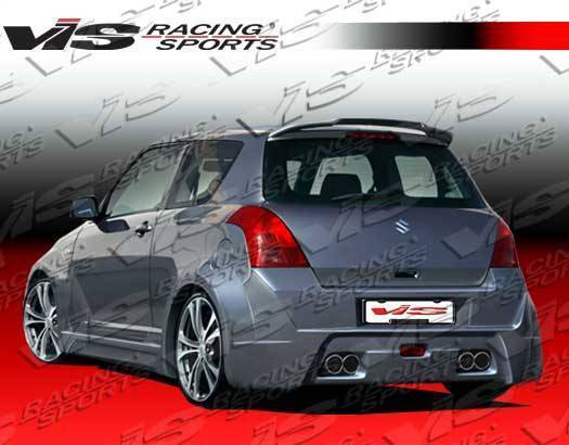 2005-2008 Suzuki Swift 4 doors VIPER Style FRP Primer WideBody-6