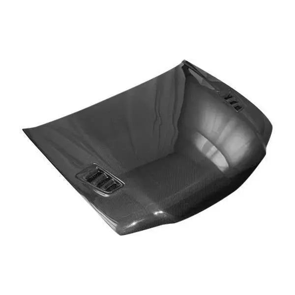 2006-2008 Acura TSX 4 doors TECHNO R Style Carbon Fiber Black Hood-1
