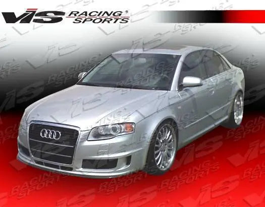 2006-2008 Audi A4 4 doors DTM Style FRP Primer Side Skirts-1