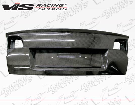 2006-2007 Audi A4 4 doors DTM Style Carbon Fiber Black Trunk-3
