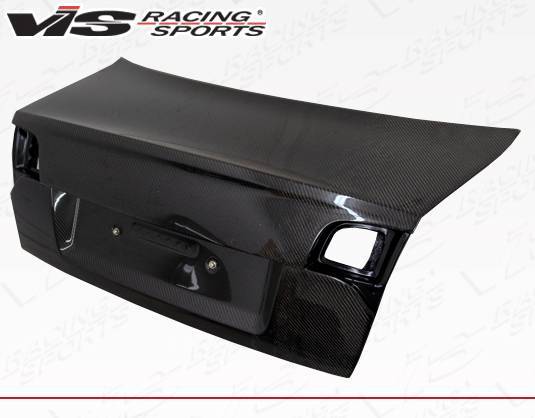 2006-2007 Audi A4 4 doors OEM Style Carbon Fiber Black Trunk-1
