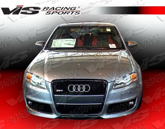 2006-2008 Audi A4 4 doors RS4 Style FRP Primer Front Bumper-1