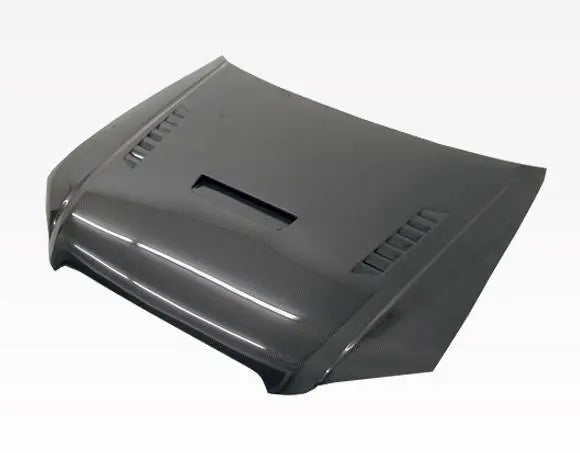 2006-2008 AUDI A4 4 doors XTS Style Carbon Fiber Black Hood-1