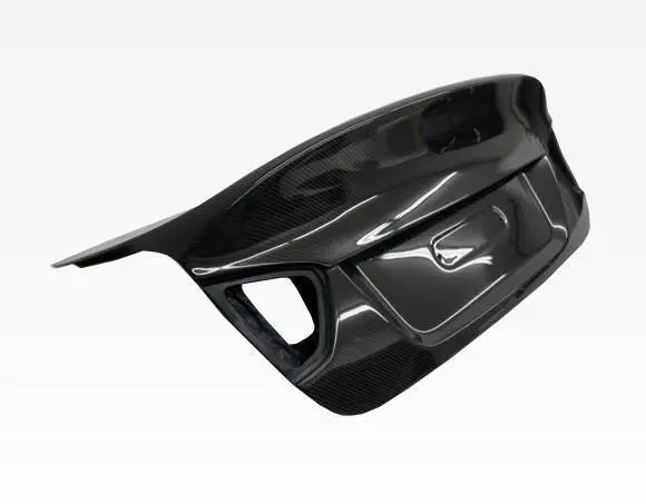 2006-2008 BMW 3 SERIES E90 4 doors CSL Style Carbon Fiber Black Trunk-2