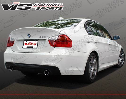 2006-2011 BMW 3 SERIES E90 4 doors M-TECH Style FRP Primer Spoiler-1