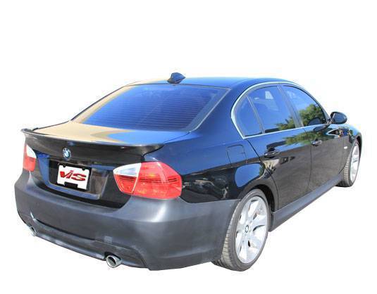 2006-2011 BMW 3 SERIES E90 4 doors M-TECH 2 Style FRP Primer Rear Bumper-2