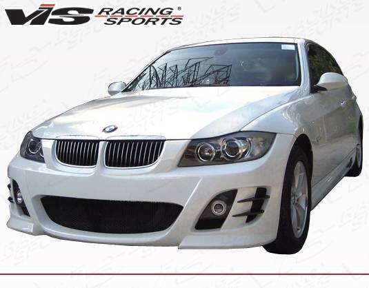 2006-2008 BMW 3 SERIES E90 4 doors RSR Style FRP Primer Front Bumper-1