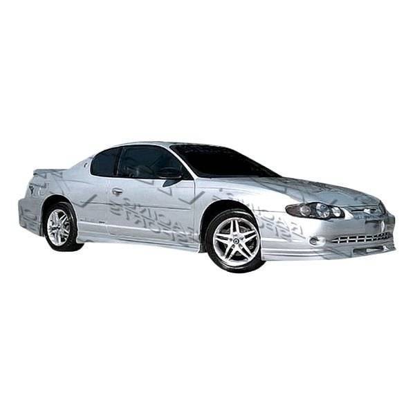 2006-2007 Chevrolet Monte 2 doors RACE Style FRP Primer Front Lip-1