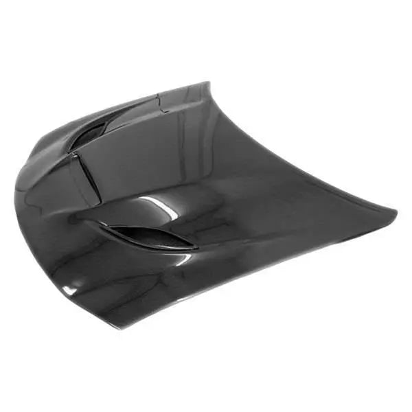 2006-2010 Dodge Charger 4 doors HC Style Carbon Fiber Black Hood-1