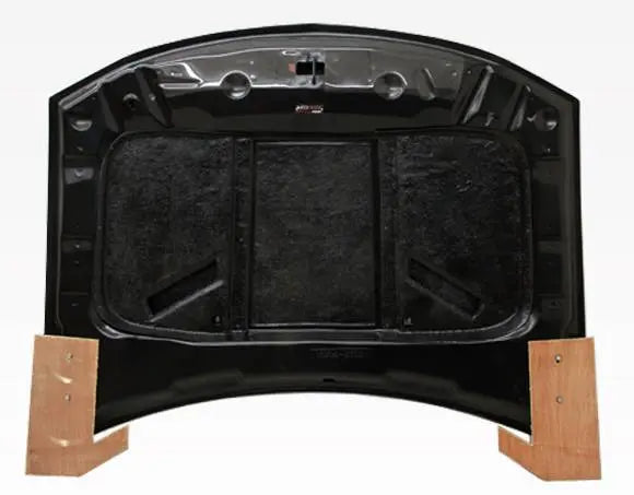 2006-2010 Dodge Charger 4 doors SRT 2 Style Carbon Fiber Black Hood-4