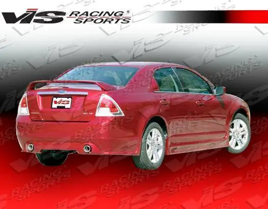 2006-2007 Ford Fusion 4 doors RACE Style FRP Primer Side Skirts-2