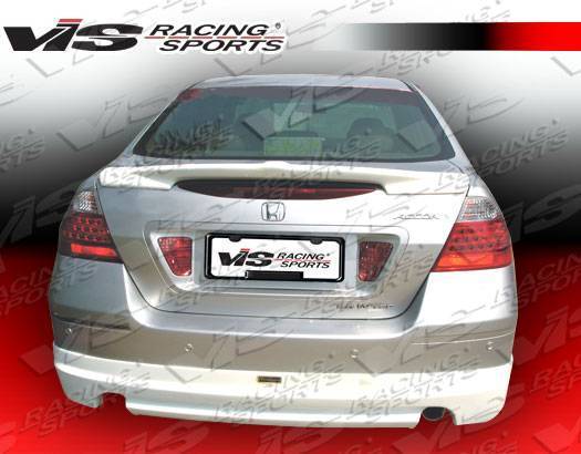 2006-2007 Honda Accord 4 doors TECHNO R Style FRP Primer Spoiler-1