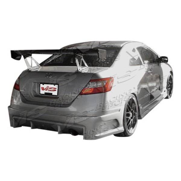 2006-2008 Honda Civic 2 doors LASER Style FRP Primer Full Kit-2