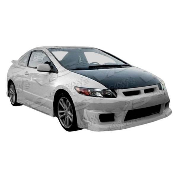 2006-2011 Honda Civic 2 doors N1 Style FRP Primer Front Bumper-1