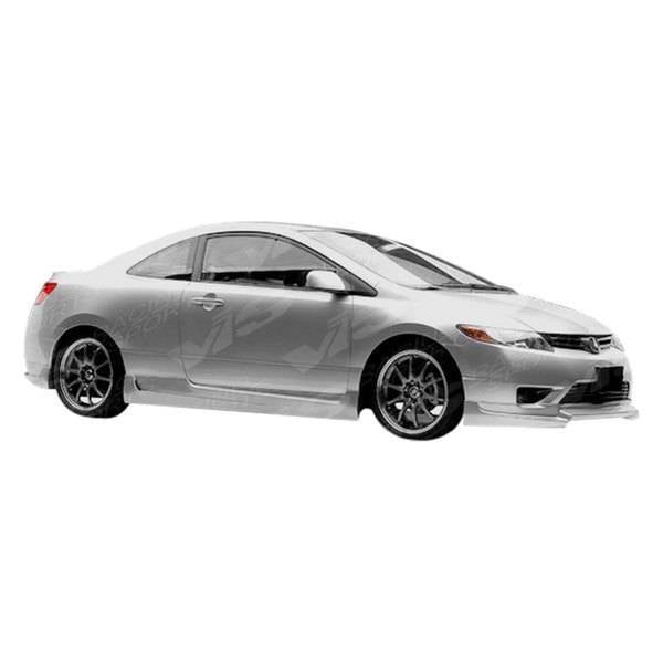 2006-2008 Honda Civic 2 doors Touring 2 Style FRP Primer Full Kit-1