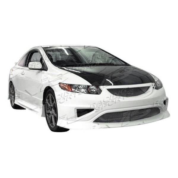 2006-2011 Honda Civic 2 doors Type R Concept Style FRP Primer Front Bumper-1