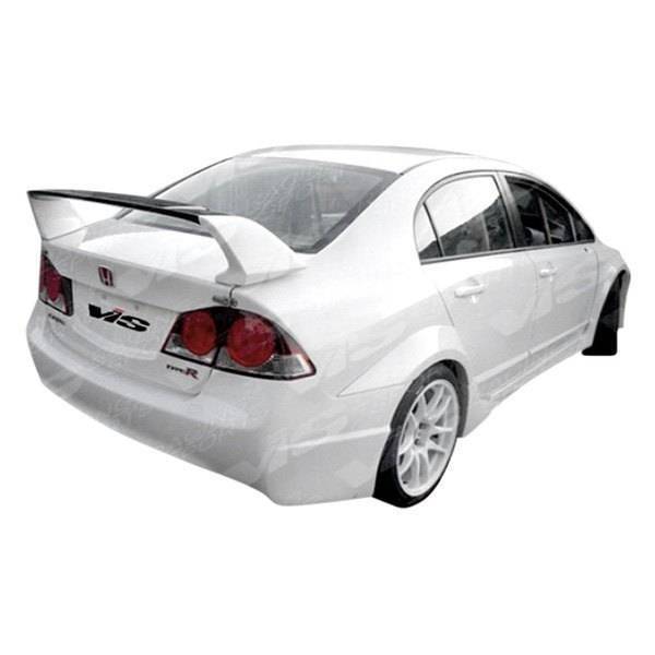 2006-2011 Honda Civic 2 doors Type R Concept Style FRP Primer Spoiler-2
