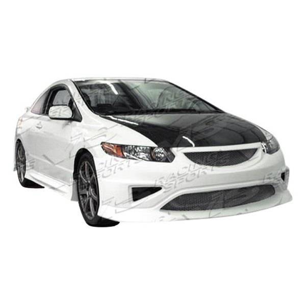 2006-2008 Honda Civic 2 doors Type R Concept Style FRP Primer Full Kit-1