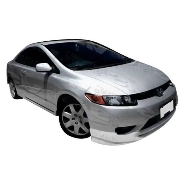 2006-2008 Honda Civic 2 doors Type R Style FRP Primer Front Lip-1