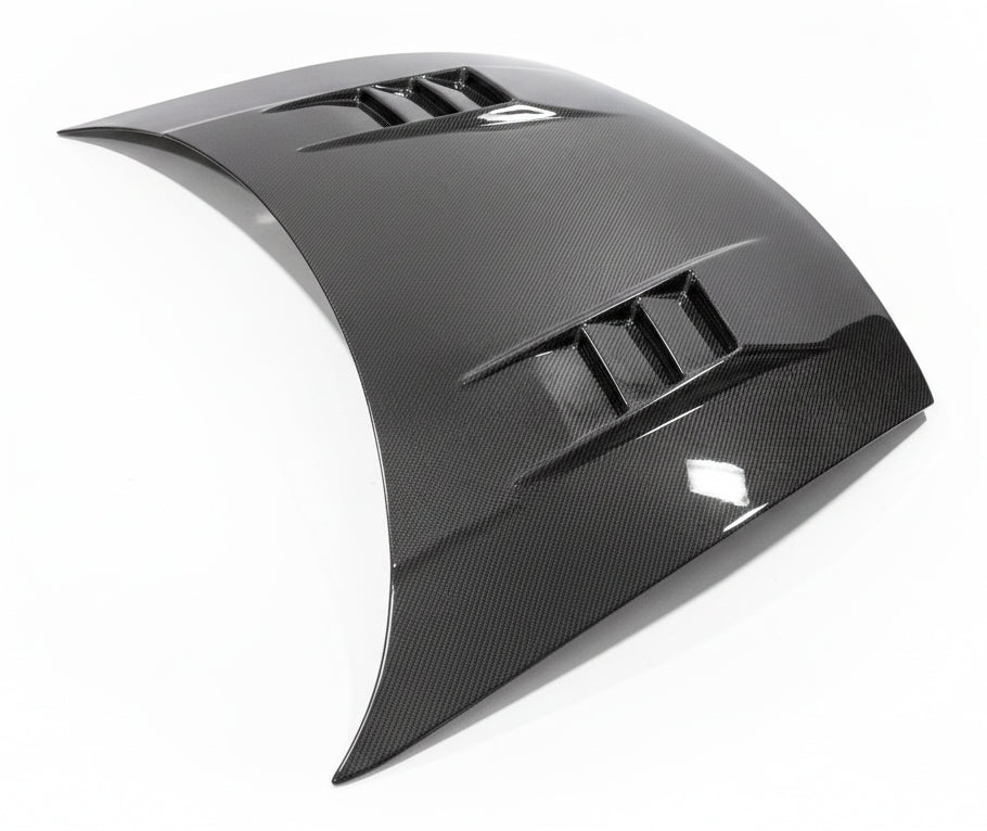 2006-2011 Honda Civic (JDM) 4DR JSF Style Carbon Fiber Hood