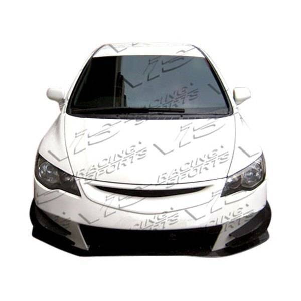 2006-2011 Honda Civic JDM 4 doors J Speed Style FRP Primer Front Bumper-1