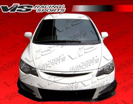 2006-2011 Honda Civic JDM 4 doors FRP Primer Full Kit-2