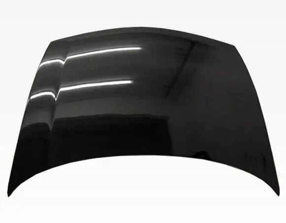 2006-2011 Honda Civic JDM 4 doors OEM Style Carbon Fiber Black Hood-2