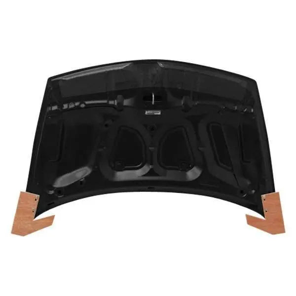 2006-2011 Honda Civic JDM 4 doors RR Style Carbon Fiber Black Hood-3