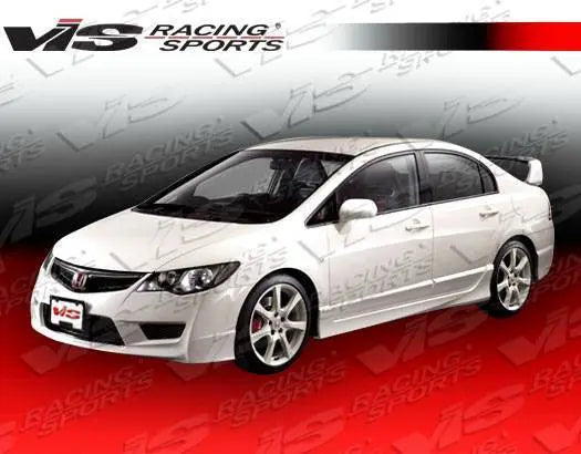 2006-2011 Honda Civic JDM 4 doors TECHNO R Style FRP Primer Conversion-2