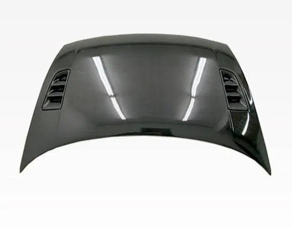 2006-2011 Honda Civic 4 doors RR Style Carbon Fiber Black Hood-1
