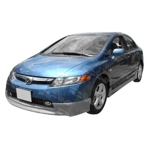 2006-2011 Honda Civic 4 doors Techno R 1 Style FRP Primer Side Skirts-1