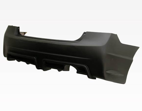 2006-2011 Honda Civic 4 doors TECHNO R 2 Style FRP Primer Rear Bumper-2