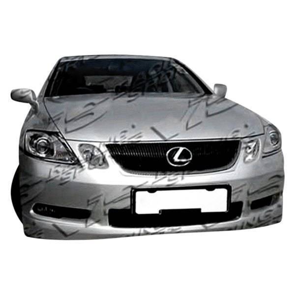 2006-2007 Lexus GS300 GS430 4 doors TECHNO R Style FRP Primer Front Lip-1
