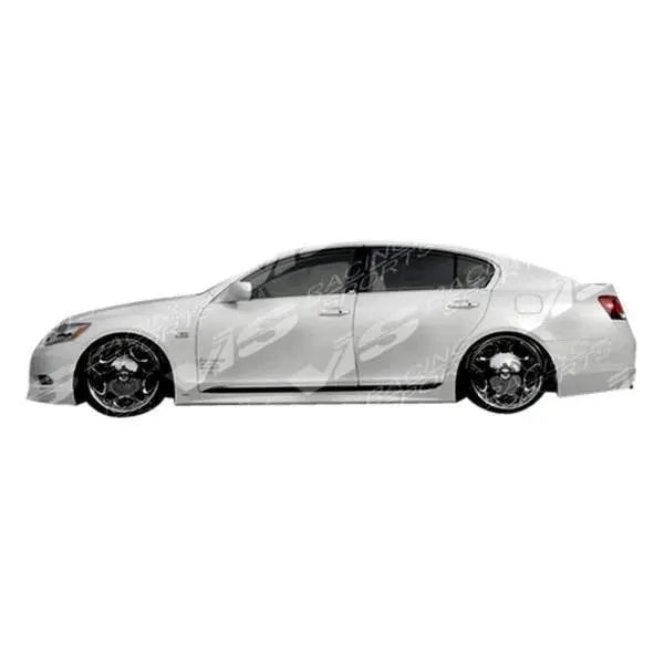 2006-2011 Lexus GS300 GS430 4 doors VIP Style FRP Primer Side Skirts-1