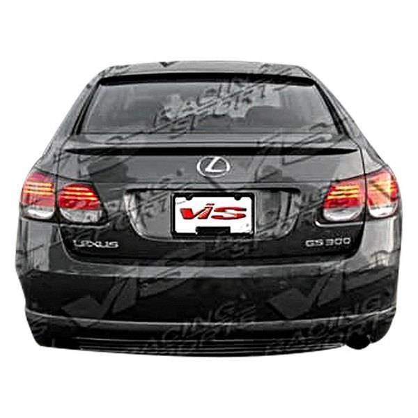 2006-2011 Lexus GS300 GS430 4 doors VIP 2 Style FRP Primer Rear Lip-1