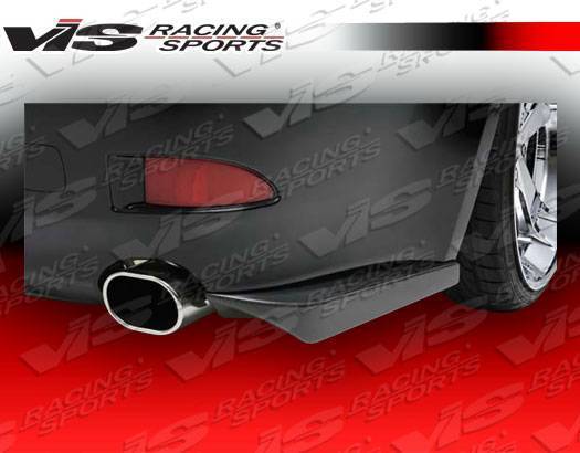 2006-2013 Lexus IS250 IS350 4 doors VIP Style FRP Primer Rear Lip-3