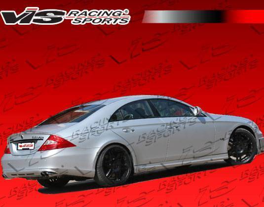 2006-2011 Mercedes CLS FRP Primer Rear Lip-1
