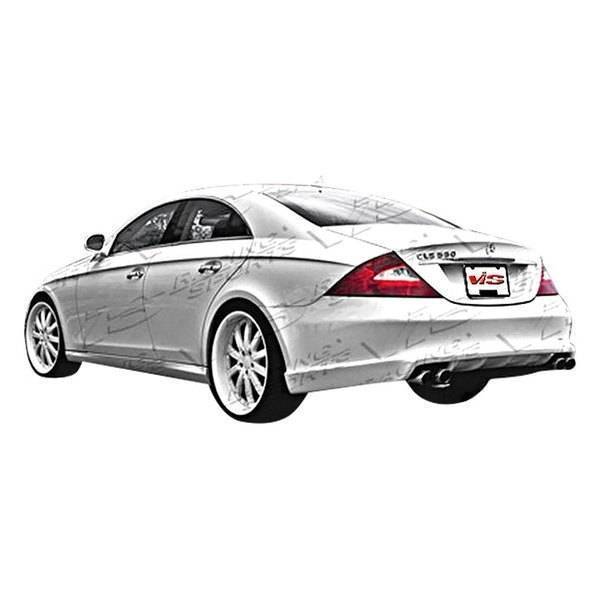 2006-2011 Mercedes CLS C Tech Style FRP Primer Rear Bumper-1