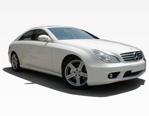 2006-2011 Mercedes CLS W219 4 doors EURO TECH Style FRP Primer Front Bumper-1