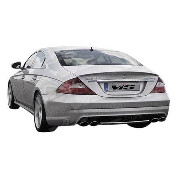 2006-2011 Mercedes CLS W219 4 doors EURO TECH Style FRP Primer Rear Bumper-2