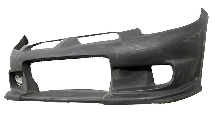 2006-2012 Mitsubishi Eclipse 2 doors DEMON Style FRP Primer Front Bumper-3