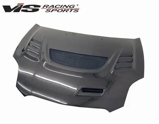 2006-2012 Mitsubishi Eclipse 2 doors G Speed Style Carbon Fiber Black Hood-1