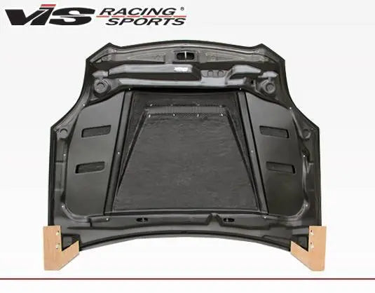 2006-2012 Mitsubishi Eclipse 2 doors Monster GT Style Carbon Fiber Black Hood-5