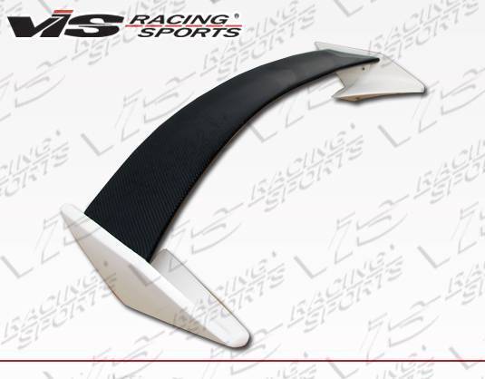 2006-2012 Mitsubishi Eclipse 2 doors FRP Carbon Fiber Black Spoiler-2