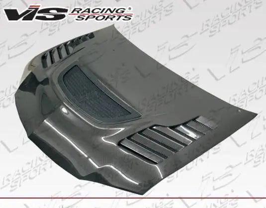 2006-2007 Mitsubishi EVO 9 4 doors TRACER Style Carbon Fiber Black Hood-1