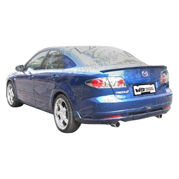 2006-2008 Mazda 6 4 doors TECHNO R Style FRP Primer Full Kit-2
