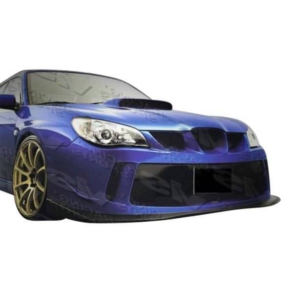 2006-2007 Subaru WRX 4 doors Z Sport Style FRP Primer Front Bumper-2