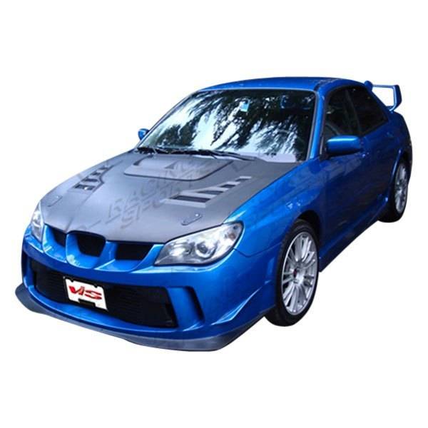 2006-2007 Subaru WRX 4 doors Z Sport Style FRP Primer Full Kit-3