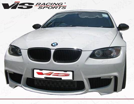2007-2010 BMW 3 SERIES E92 2 doors 1M Style FRP Primer Front Bumper-1