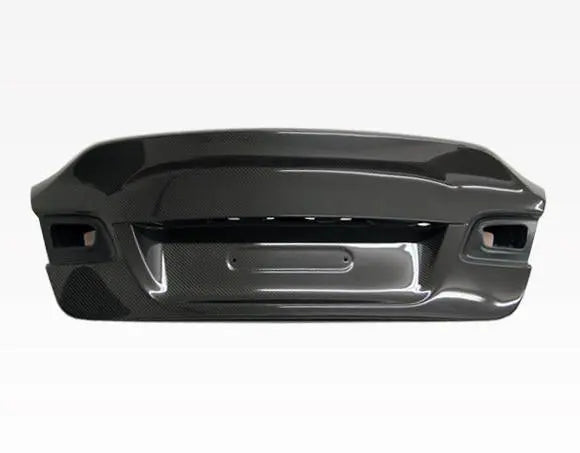 2007-2013 BMW 3 SERIES E92 2 doors AMS Style Carbon Fiber Black Trunk-3